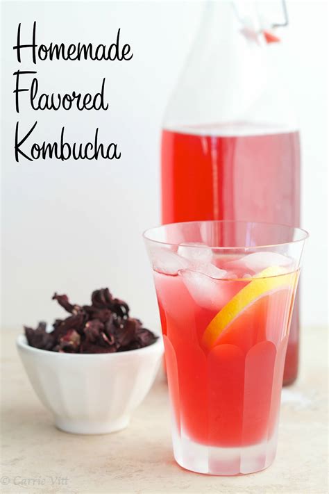kombucha flavored recipes homemade